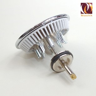 Foto Ablaufstopfen Whirlwanne 90 mm mit Sieb