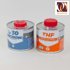 Foto PVC Verkleben Klebstoff & Reiniger Set 500 ml Kleber